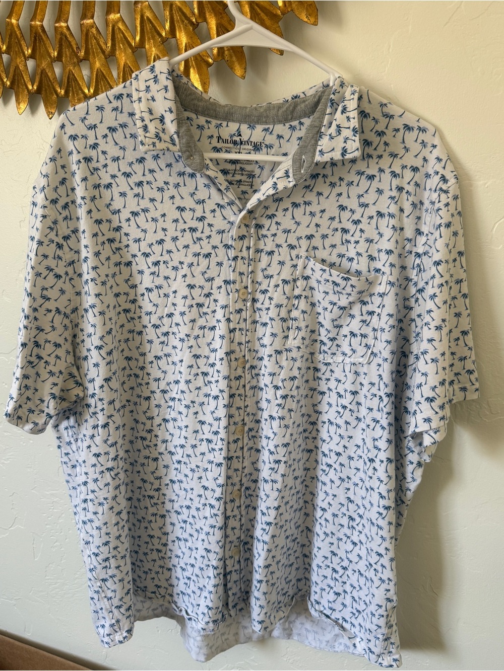 Men's Taylor Vintage palm polo